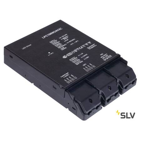 LED Netzteil 100W 24V DC Gleichspannung Dimmbar per 1-10V SLV 470540