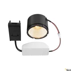 SLV NEW TRIA® LED-Modul rund 2700K 60° PHASE schwarz 1130lm 13,3W