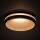 Kanlux Einbaustrahler mit Lichtring Downlight ELICEO tief 68mm schwarz