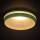 Kanlux Einbaustrahler mit Lichtring Downlight ELICEO tief 68mm grün pastell