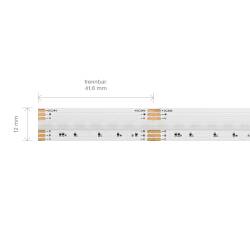 Sigor COB LED Streifen RGB/TW 5m 16W/m IP20 24V 720m/m RA90 IP20 EEK G [A-G]