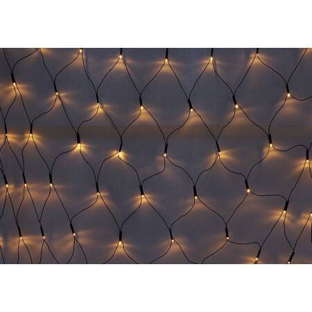 LED Lichtnetz 100fach 1x1,2m warmweiß Stecksystem erweiterbar diLED