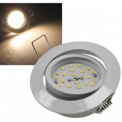 5W LED Downlight Flat-32 warmweiß 420lm weiß...