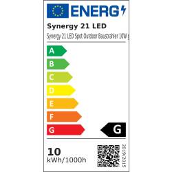 LED Fluter Outdoor 10W grün 230V AC IP65 dimmbar grau EEK G [A-G]