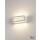 Wandleuchte SLV BOX-L für E27 230V Leuchtmittel IP44 Aluminium weiß