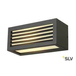 Wandleuchte SLV BOX-L für E27 230V Leuchtmittel IP44...