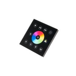 LED DMX RGB(W) Wandsteuerung Touch Glas 12 DC schwarz DMX512