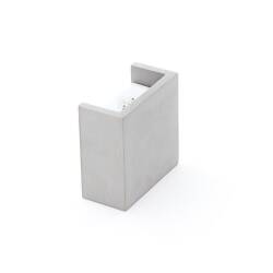LED Wandaufbauleuchte Beton Cube 6,2W 250lm Wandlampe Quinta II EEK G [A-G]