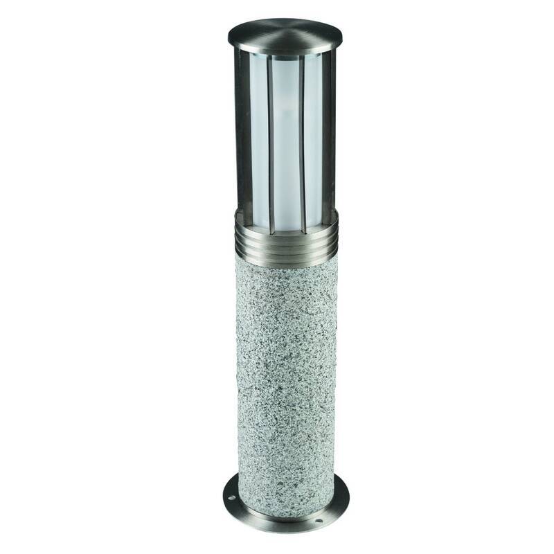 LAGUNA E27 45cm für Granit 174,70 IP44, € Sockelleuchte Leuchtmittel Heitronic