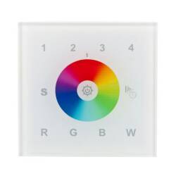 LED Stripe RGB(W) Wandpanel Steuerung Glas Funk 12V EOS 05