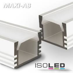 LED Montageprofil Aufbauprofil MAXI-AB10 eloxiert 200cm