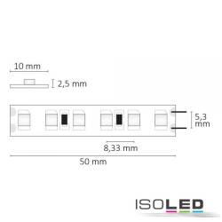 LED Flexband HEQ840 Classic 24V DC 15W/m neutralweiß 4000K 1750lm/m CRI85 5m EEK E [A-G]