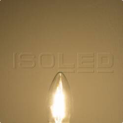 4W LED Kerze E14 klar Filament 350lm warmweiß...