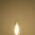 4W LED Kerze E14 klar Filament 350lm warmweiß dimmbar EEK F [A-G]
