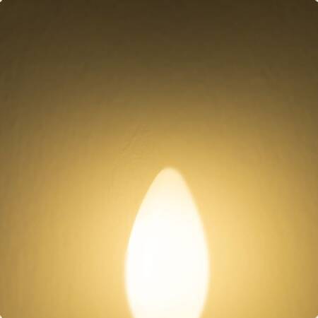 2W LED Kerze E14 milky 200lm warmweiß dimmbar EEK G [A-G]