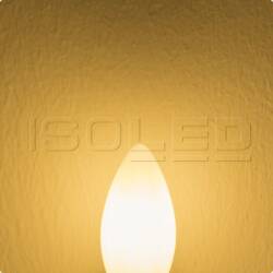 4W LED Kerze E14 milky 330lm warmweiß dimmbar matt...