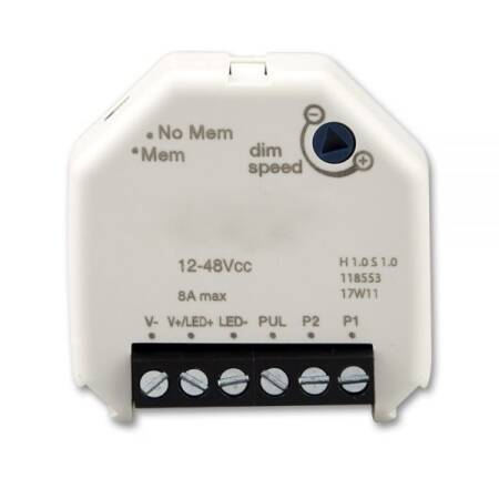 Universal Push PWM Controller für LED Leuchtmittel und Stripes 12-34V 8A 36-48V 6A
