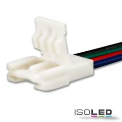 Flexband Slim Clip Anschlusskabel 4-polig RGB Breite 10mm...