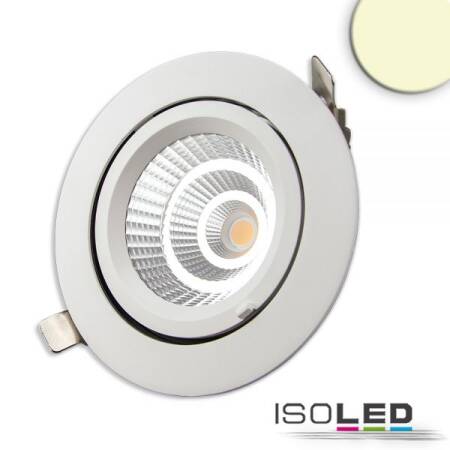 LED Shop-Downlight Sphere 35W ausschwenkbar CRI>92 warmweiß EEK F [A-G]