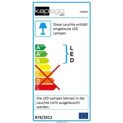 Deko-Light LED Panel Pendelleuchte rund 58cm weiß 50W warmweiß 5100lm EEK G [A-G]