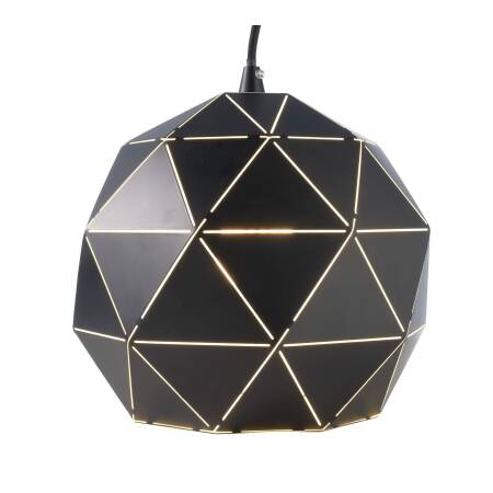 Pendelleuchte Deko-Light Asterope 250 rund für 1 x E27 Leuchtmittel - schwarz