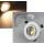 LED Einbaustrahler COB-7 warmweiß rund 7W 450lm 90°  Downlight EEK G [A-G]