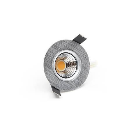 LED Einbaustrahler COB 68 4,5W 330lm warmweiß 2700K 24V DC alu EEK G [A-G]