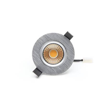 LED Einbaustrahler COB 68 4,5W 330lm warmweiß 2700K 24V DC alu EEK G [A-G]
