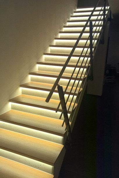 LED Treppenbeleuchtung Einbaubeispiel-1